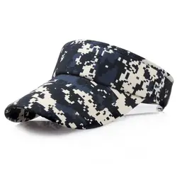 Manufacture New Style Custom Printed Camouflage Baseball Sun Visor Caps