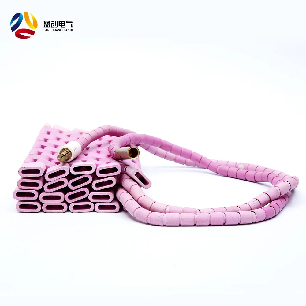 High Temperature Pipeline Drying Flexible Ceramic Pad Heaters Pwht Rope Heater