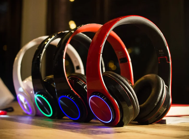 
Wholesale Wireless headband headset Foldable sports bluetooth headphone for mobile phone 