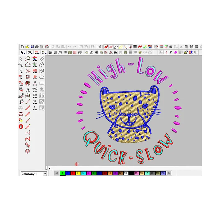 Fast Cheap High-quality Iron On Embroidered Patches Fashion Hand 3d Logo Embroidery Custom Design Patch