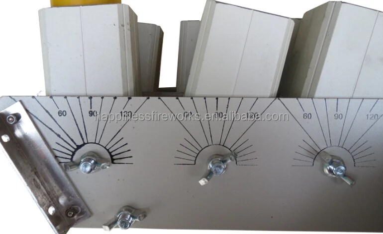 2 inch 15 shots single shot aluminium alloy special-effect fireworks display rack