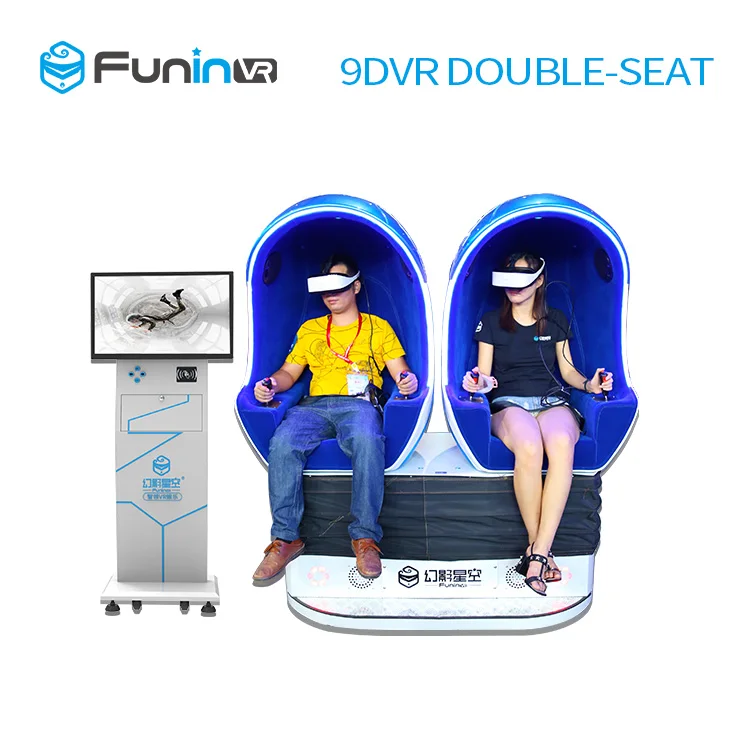 
FuninVR Vr Roller Coaster Egg Chair Gaming Machine Product Simulator 9d VR Egg Cinema 