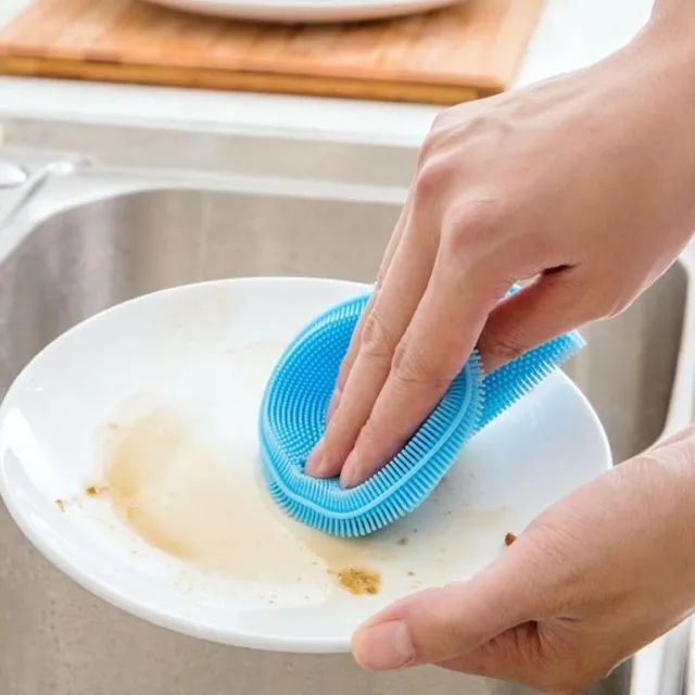 
Wholesales Popular Multi-purpose Silicone Kitchen Cleaning Brush 