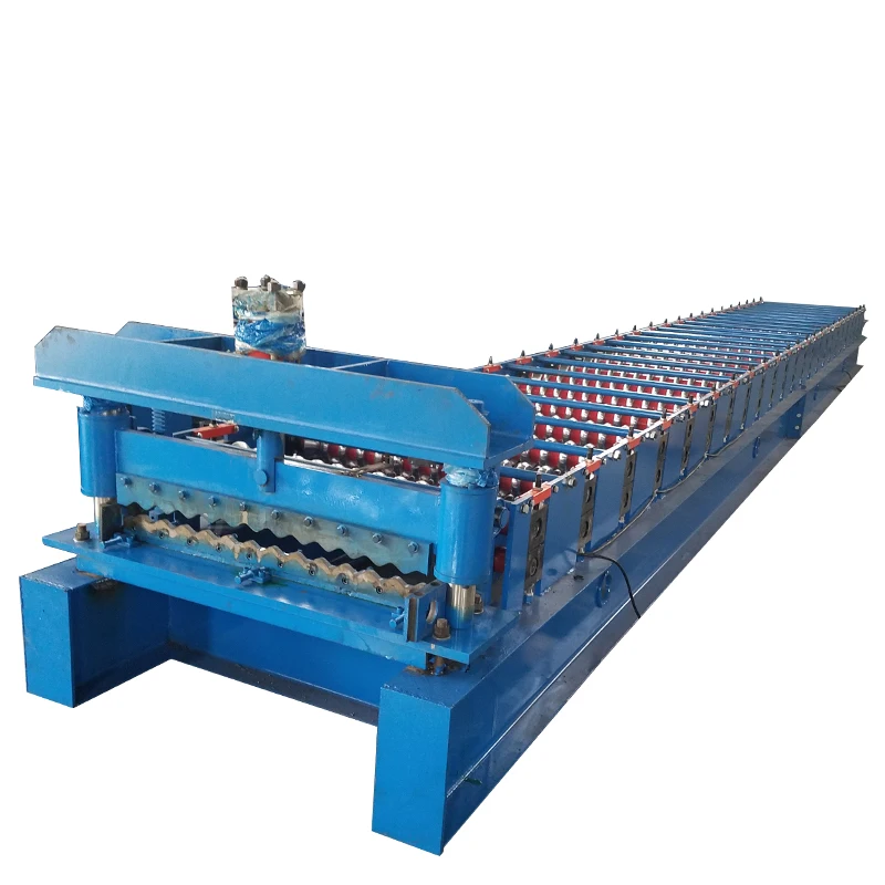
Galvanized steel sheet profile metal roofing corrugated roll forming machines 