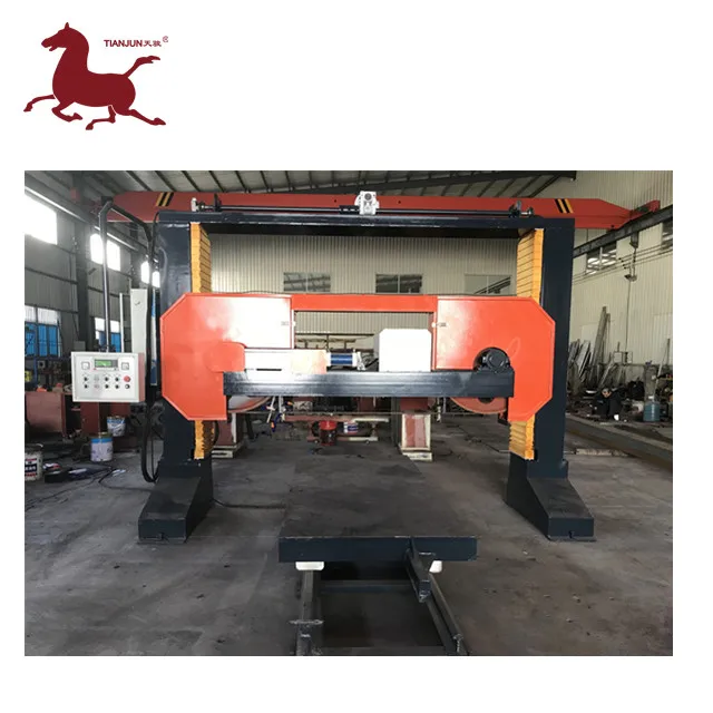 Горизонтальный блок резки машина для резки камня мрамора и гранита TJWKH-1800 мини бизнеса на дому обработки камня