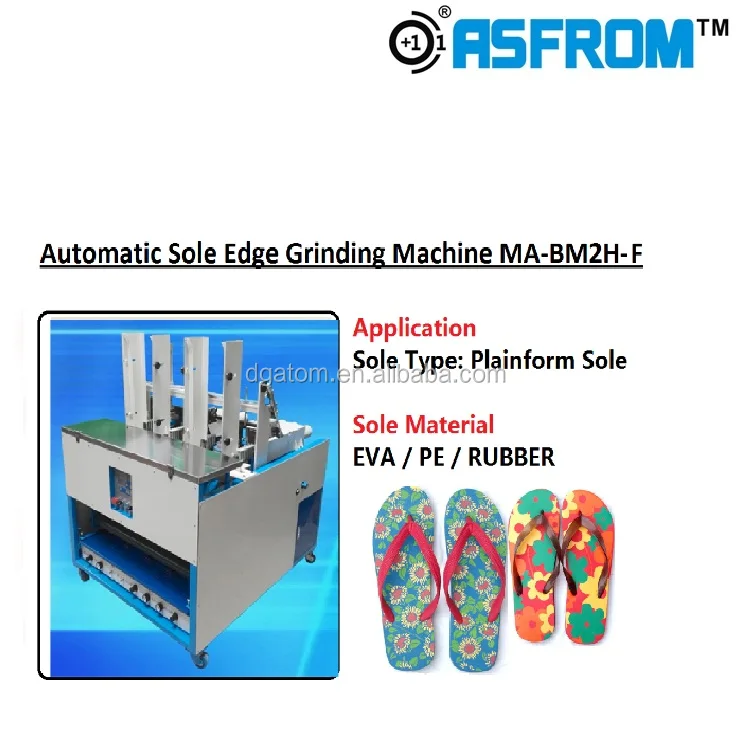 ASFROM Semi-automatic Sole Edge Grinding Polishing and Buffing Machine