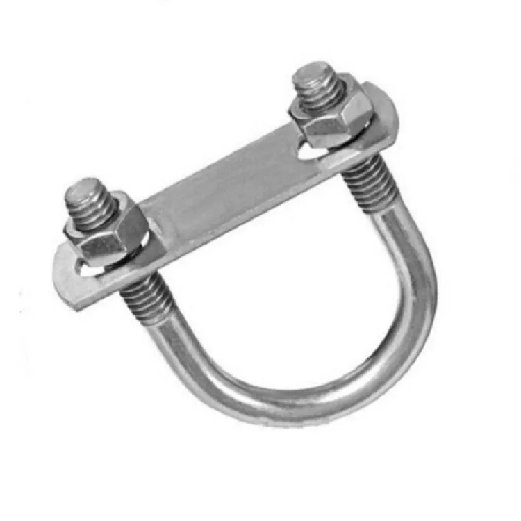 Ansi carbon steel U bolt, U bolt pipe clamp, U bolt with washer and nut