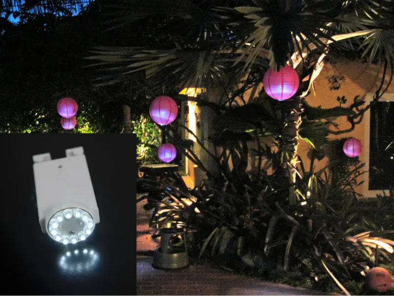 Remote Controlled Battery Operated 10pcs SMD LED Blubs Paper Lantern Lights Waterproof Base Wedding Party Vase Decoration