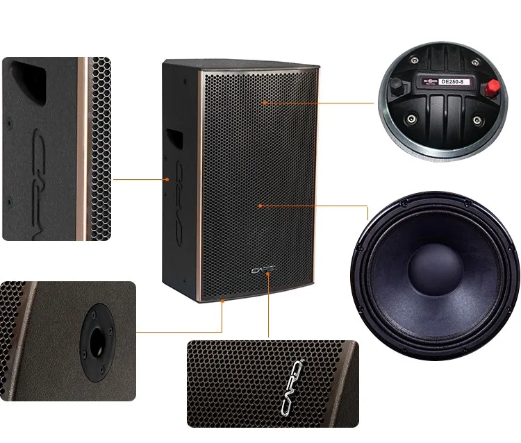 12 inch 400W two-way  full range  big audio speaker outdoor