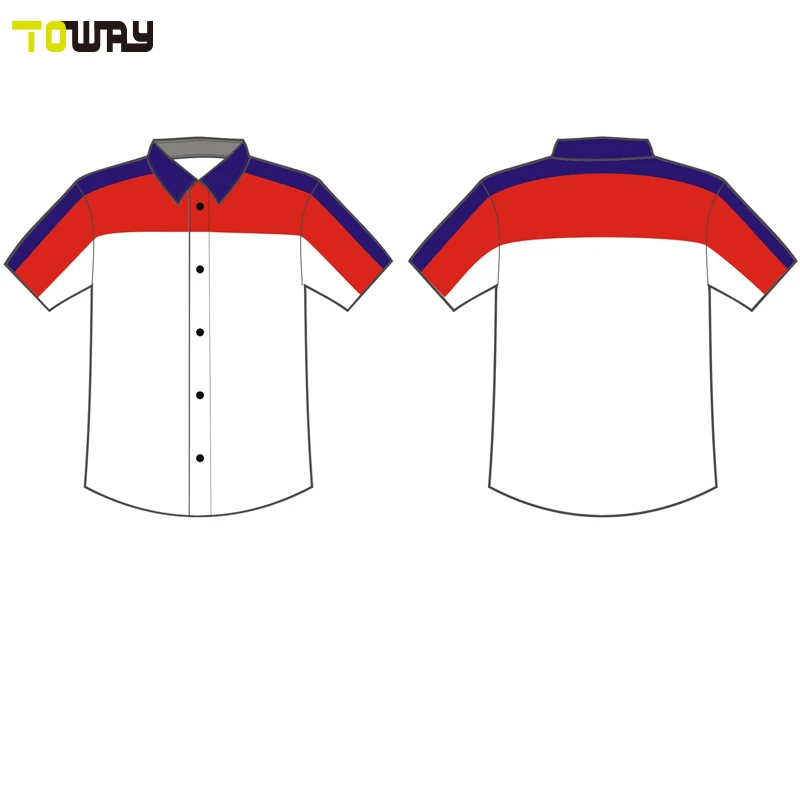 sublimated blank racing pit crew shirts wholesale