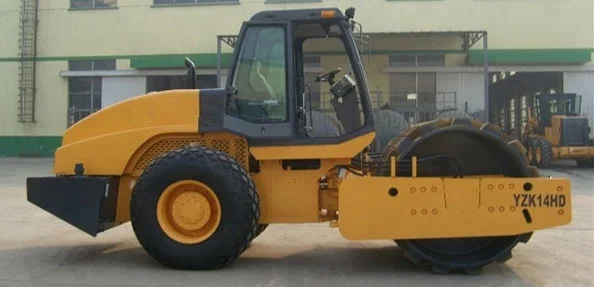 YZK14HD Small soil compactor 14ton CHANGLIN vibratory road roller YZK14HD roller compactor or padfoots,double drum optional