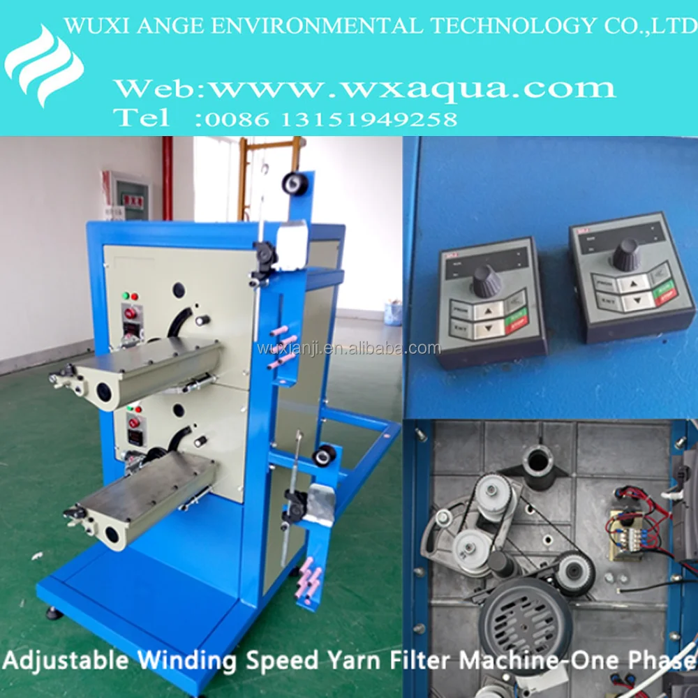 Анж Недавно очистки Воды ПОЛИПРОПИЛЕНОВЫХ нитей обмотки фильтр производственной линии
