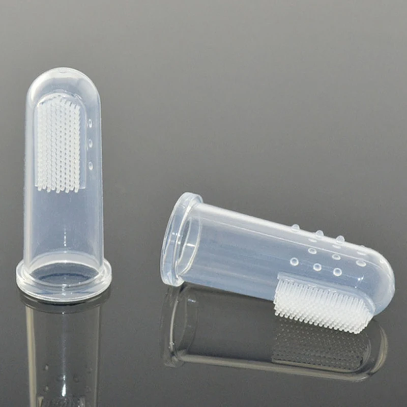 Оптовая продажа, Высококачественная мягкая прозрачная силиконовая зубная щетка для младенцев, не содержит Бисфенол А, прозрачная детская зубная щетка