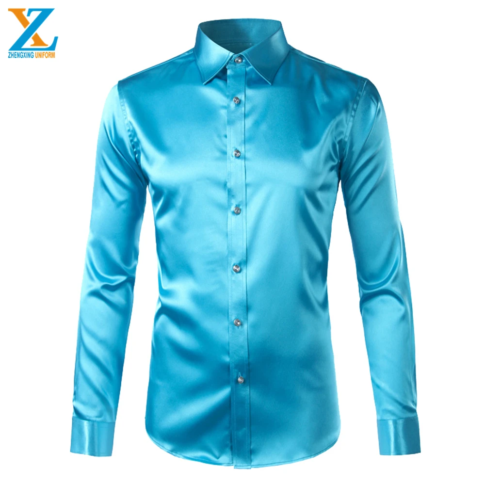 Famous brand shirts French Cuff cut away dress shirt for men