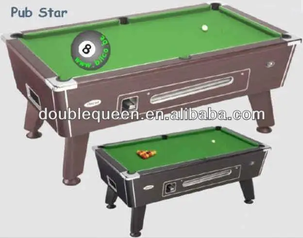 best quality strong structure coin operated pool table