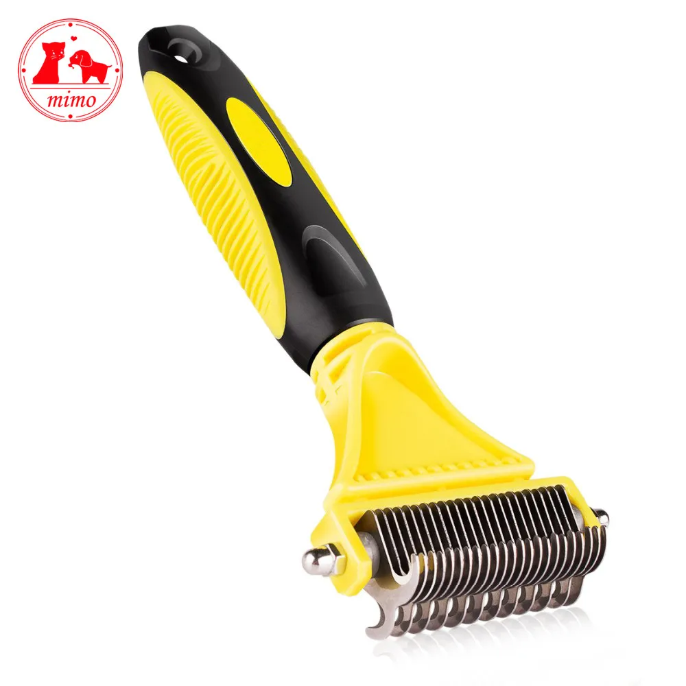 Pet Dog Cat Bath Brush Comb Rubber Glove Hair Fur Grooming Massaging Brush For Cat Dog  Grooming Deshedding Dematting Comb Tool