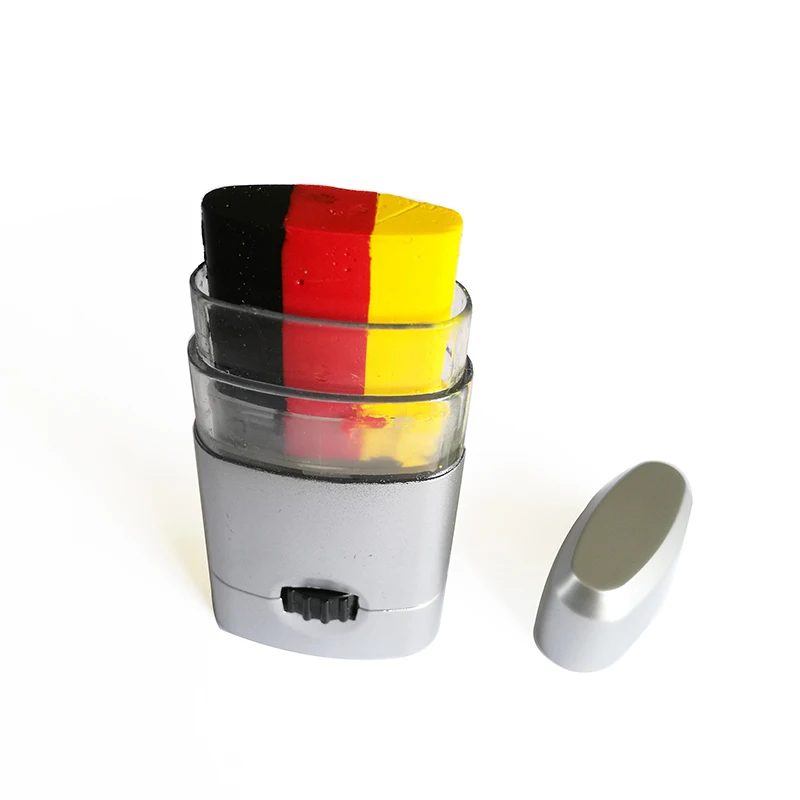 3 colors EU regulations certified football fans Germany flag face body paint