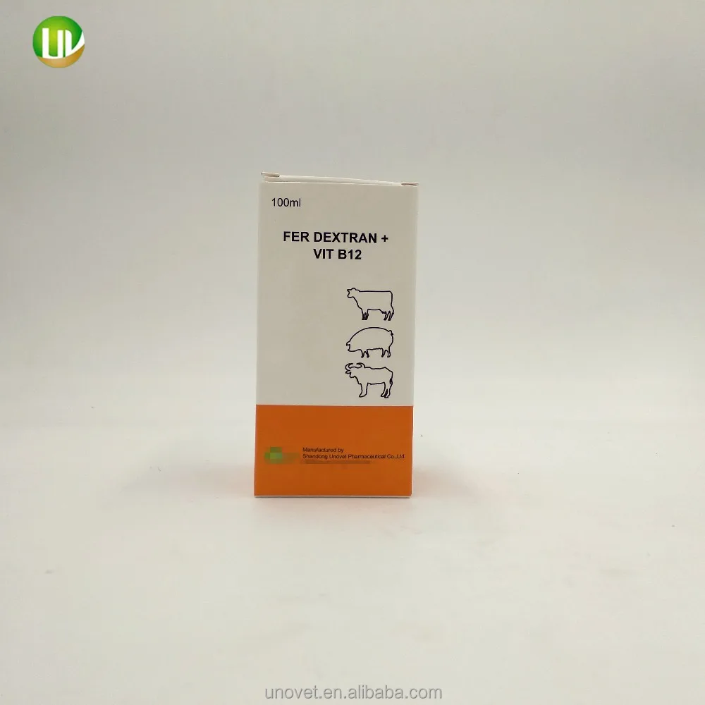 
poultry farming antianemia injection vetamin b12 iron dextran 