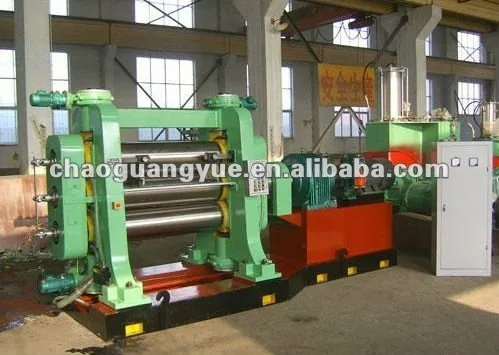 Plc Control Rubber Calender,Rubber Sheet Calendering Machine,Automatic Rubber Calendar With High Precision