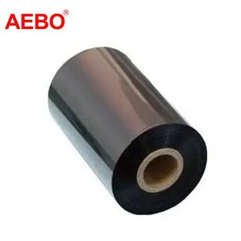 AEBO Factory S22 premium compatible zebra TTR thermal transfer barcode ribbon wax resin 90mm*450m