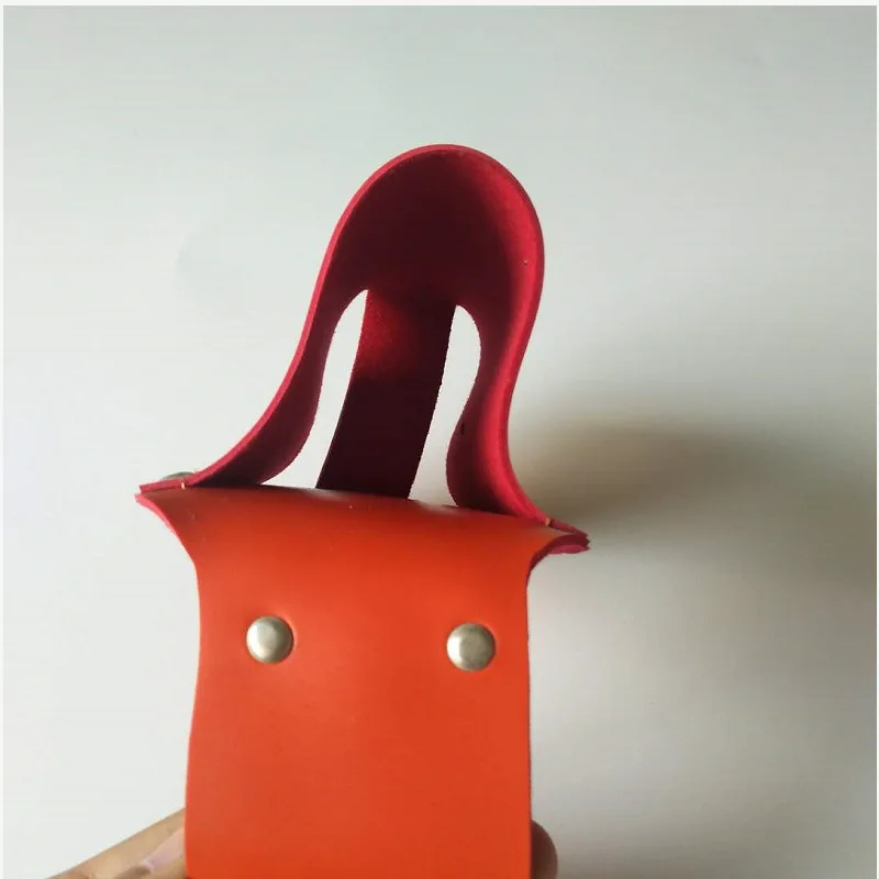 Boshiho Good Quality  PU Leather Beer waist Bag Can Sleeve Beer Waist Bag Support Customize