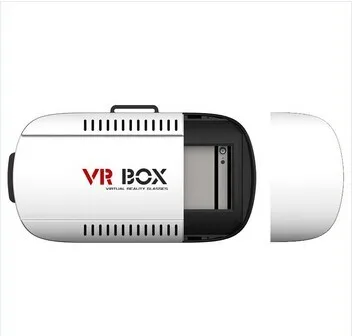 VR headset version 5 with remote and transparent glass