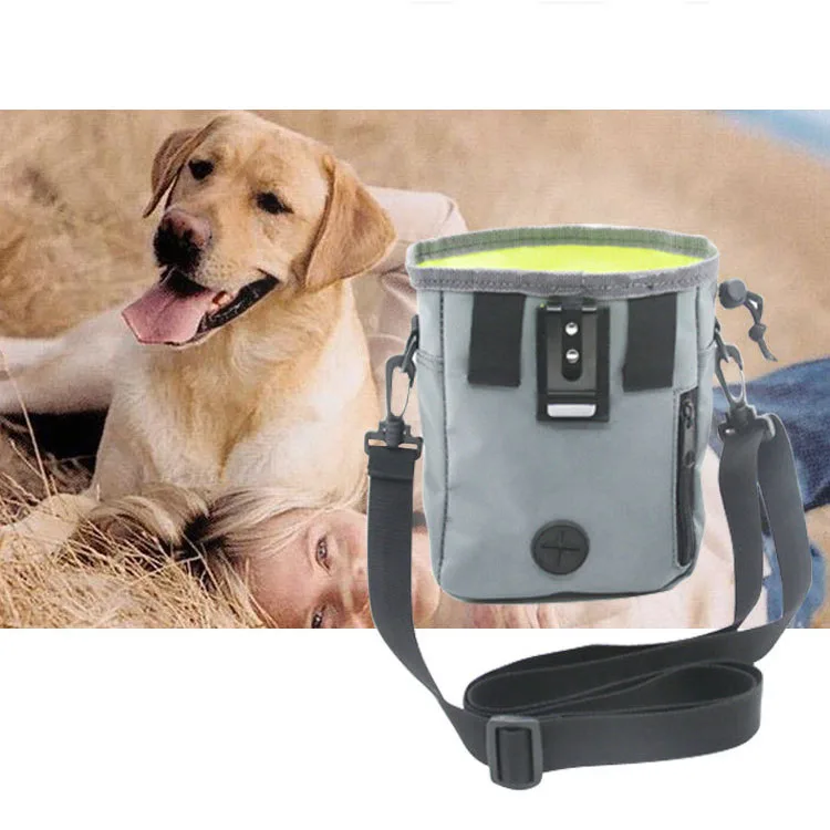 
Dog Treat Training Pouch bag Built-in Poop Bag Dispenser 