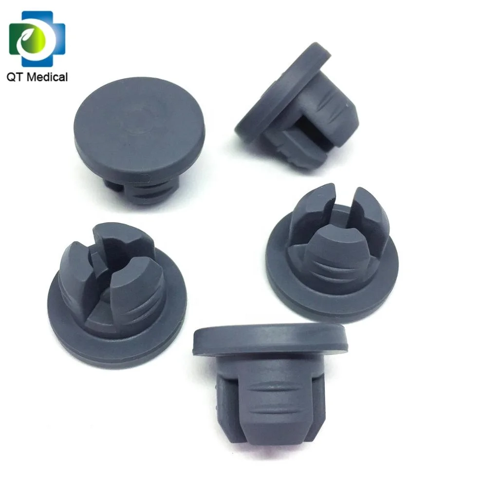 Medical custom 13mm 20mm made butyl rubber stopper sterilization