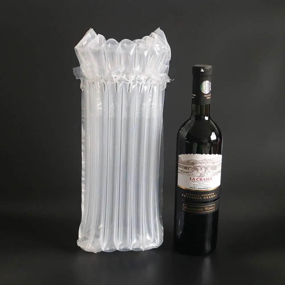 Leakproof Travel Transport Wine Bags Portable Inflatable Air Packaging Bubble Bag