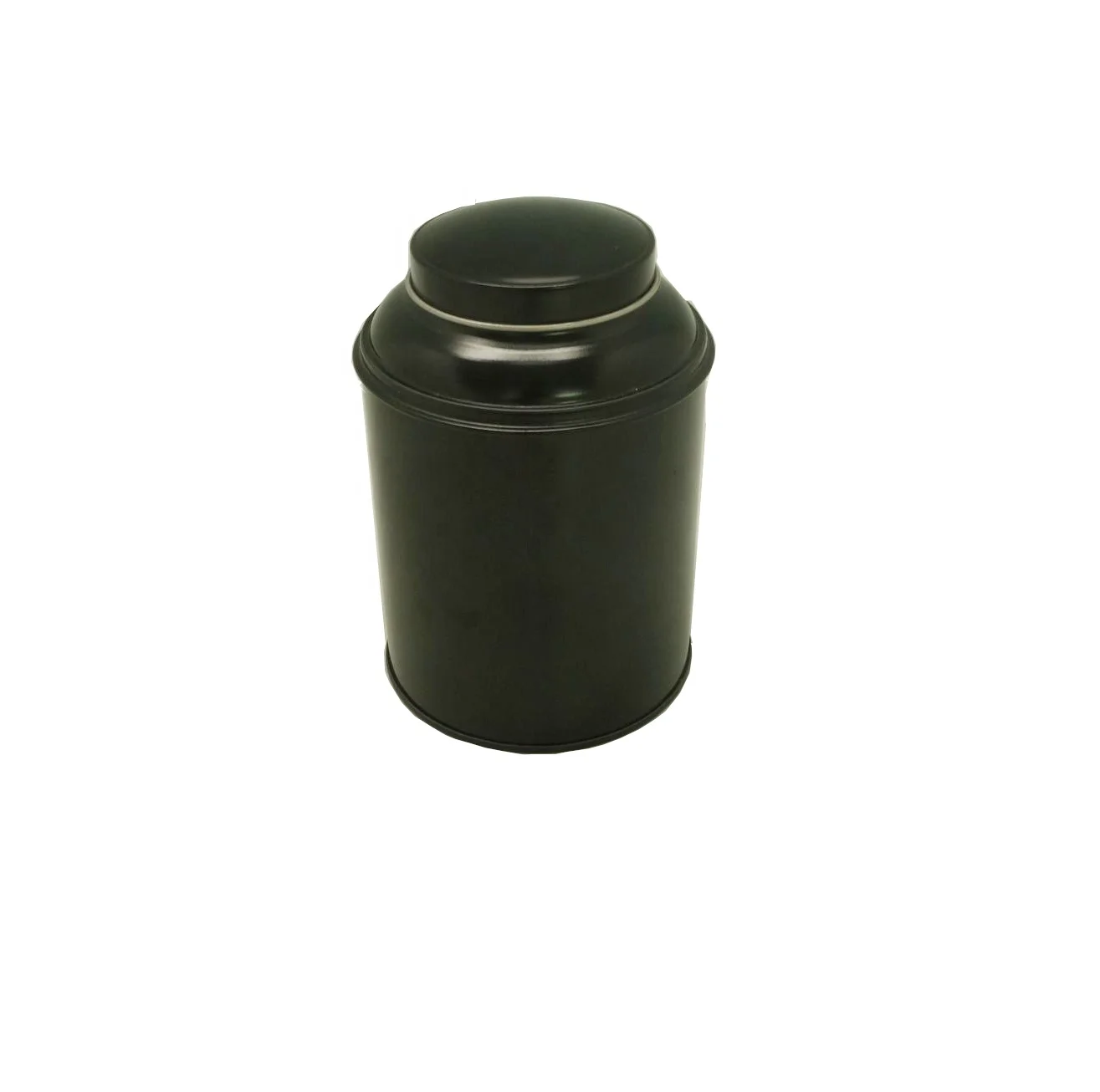 Tin box Round Tea Tin box With Double Lid can metal tin box tea storage