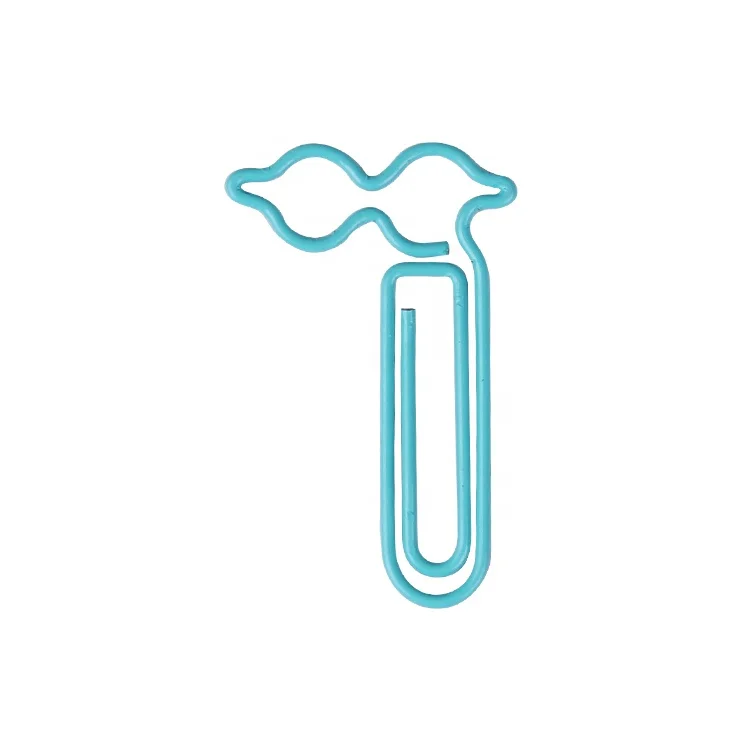 Promotional gift colors OEM glasses design metal paper clips