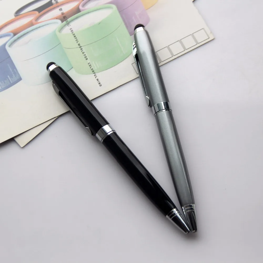 Hot Selling Elegant Twist Custom Metal Touch Ball Pen With Stylus Tablet Pen
