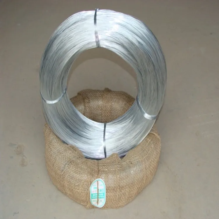 sj hot dipped galvanized iron wire/Electro galvanized iron wire/zinc coated flat wire galvanized wire