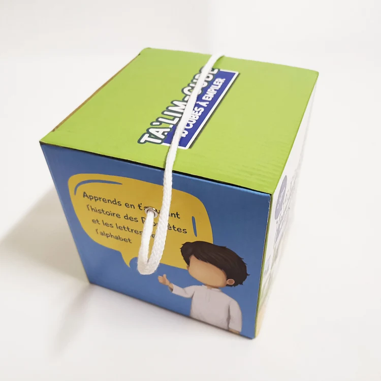 Сделанный на заказ картон 10 штук штабелируемые блоки для детей