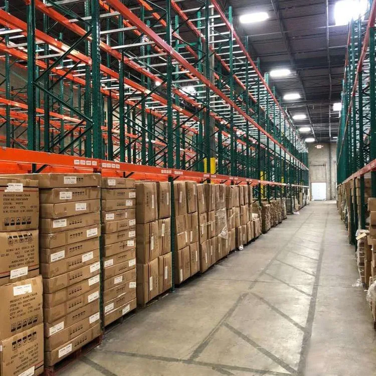 Kingmore Heavy Duty Steel Selective Pallet Rack System for Warehouse Storage