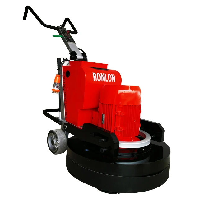 Concrete screed floor cleaning granite terrazzo trowel machine