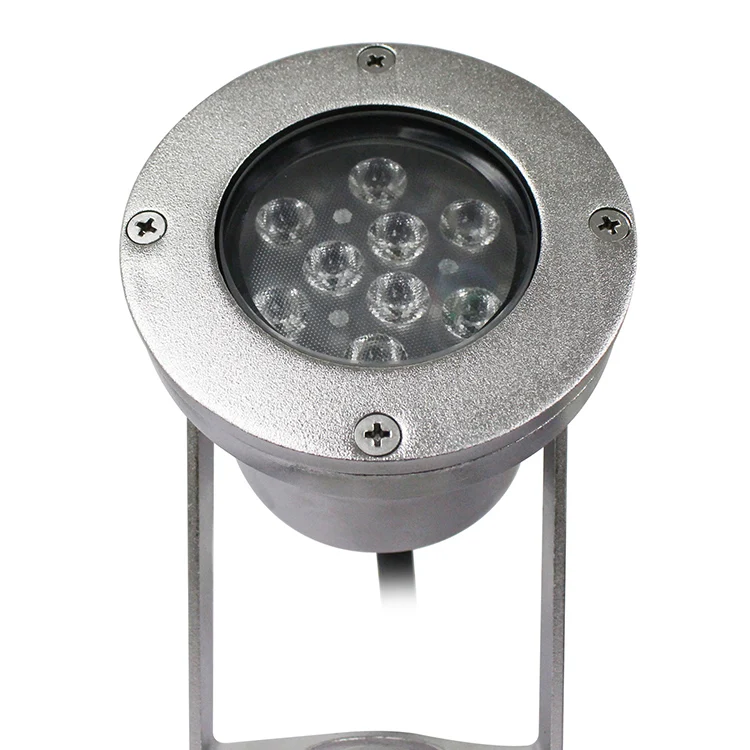 IP68 waterproof 27W DC24V 316L stainless steel factory produce led underwater fountain lights