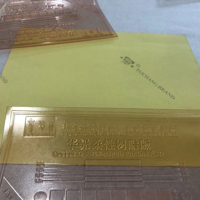 Photopolymer stamps flexo plate cutter water wash