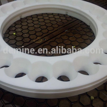 Custom turning Makrolon polycarbonate part/Polycarbonate fast prototype model