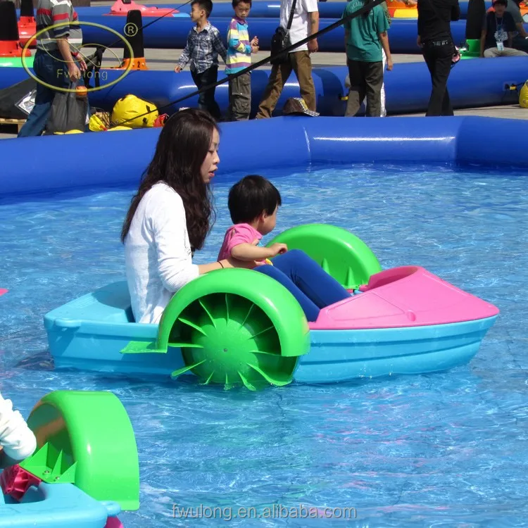 
Colorful cheap plastic small hand pedal boat kids mini hand paddle boats 