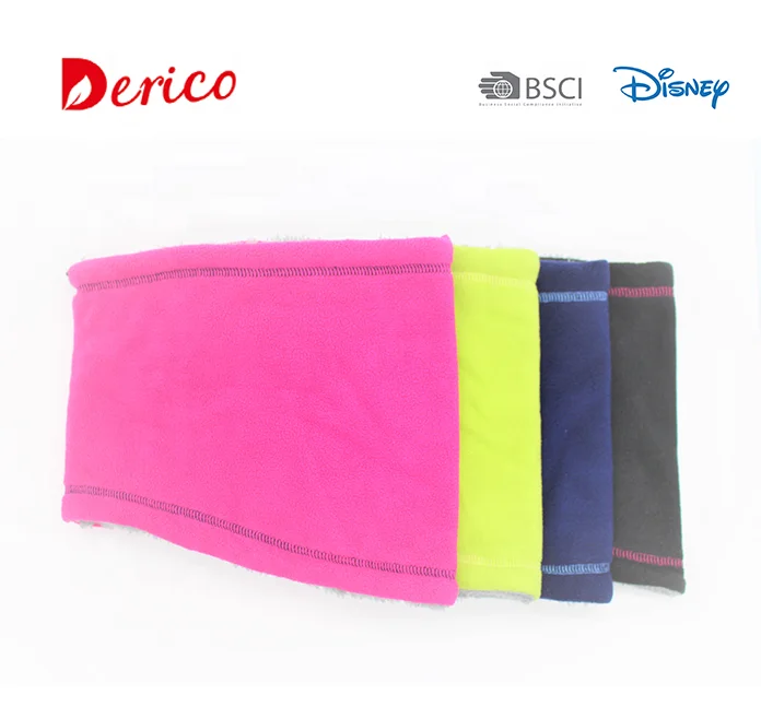 wholesale double use circular neckscarf outdoor sports fleece neckwarmer