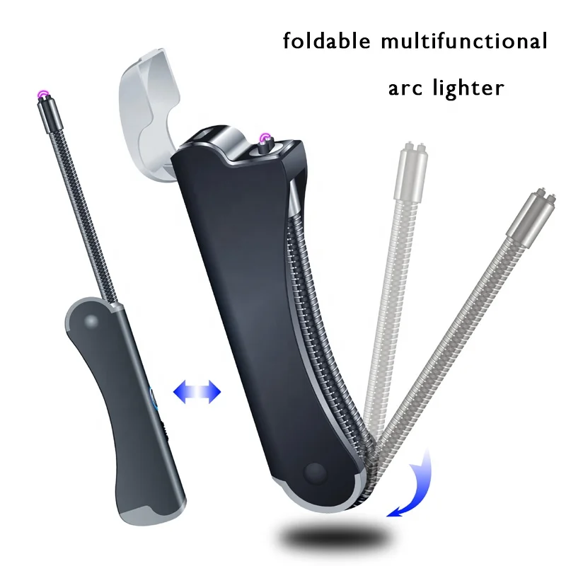 OEM Factory Wholesale Foldable Flexible USB Rechargeable Plasma Electric Candle Lighter, Other Good Price Special Lighters