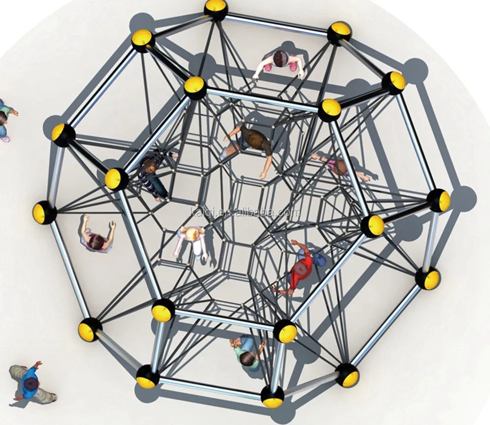 KAIQI Climbing Equipment Child Indoor and Outdoor Rope Course Adventure Amusement Park Playground