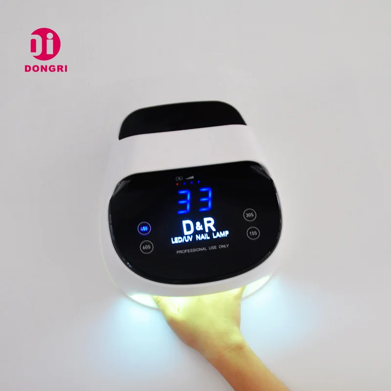 Customized DR6365 36 Watt CE & ROHS Electric Trend New Products Dongri Gel Uv Led Cordless Nail Lamp 48W Led Nail Lamp