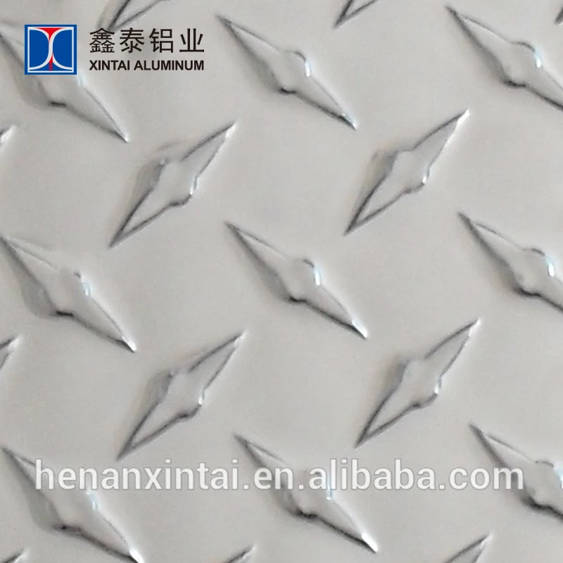 anti skidding bright finish aluminum checker plate diamond plate price