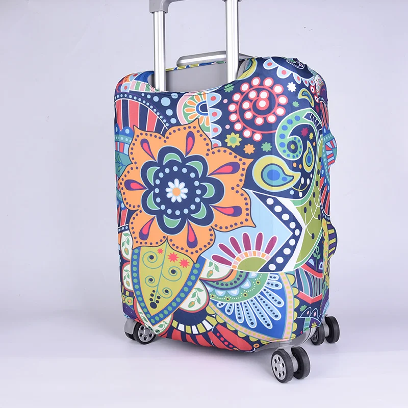 Alibaba hotsale factory price travel bag cover / spandex luggage cover washable