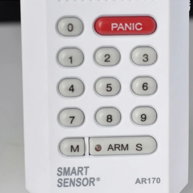 Wireless Magnetic Sensor Door Alarm With Anti-Theft Code