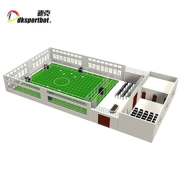 DF40 high end soccer training machine in cheap price with customized size