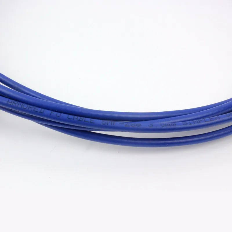 SC-SC 9/125um single mode armored telecom fiber optic patch cords fiber jumper