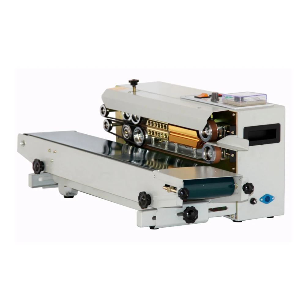 
China Supplier FR-900 Continuous Heat Sealing Machine for Plastic Bag 